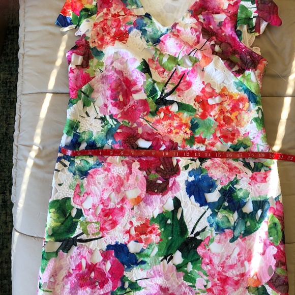 NWOT Donna Ricco Multi-Color Floral - Picture 7 of 15